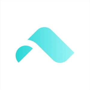 A minimal, abstract logo with two cyan shapes on white evokes simplicity and trust—ideal for Route’s “Package Protection, plus get Cash Back” product. Perfect for brands emphasizing secure shipping and cash-back benefits.