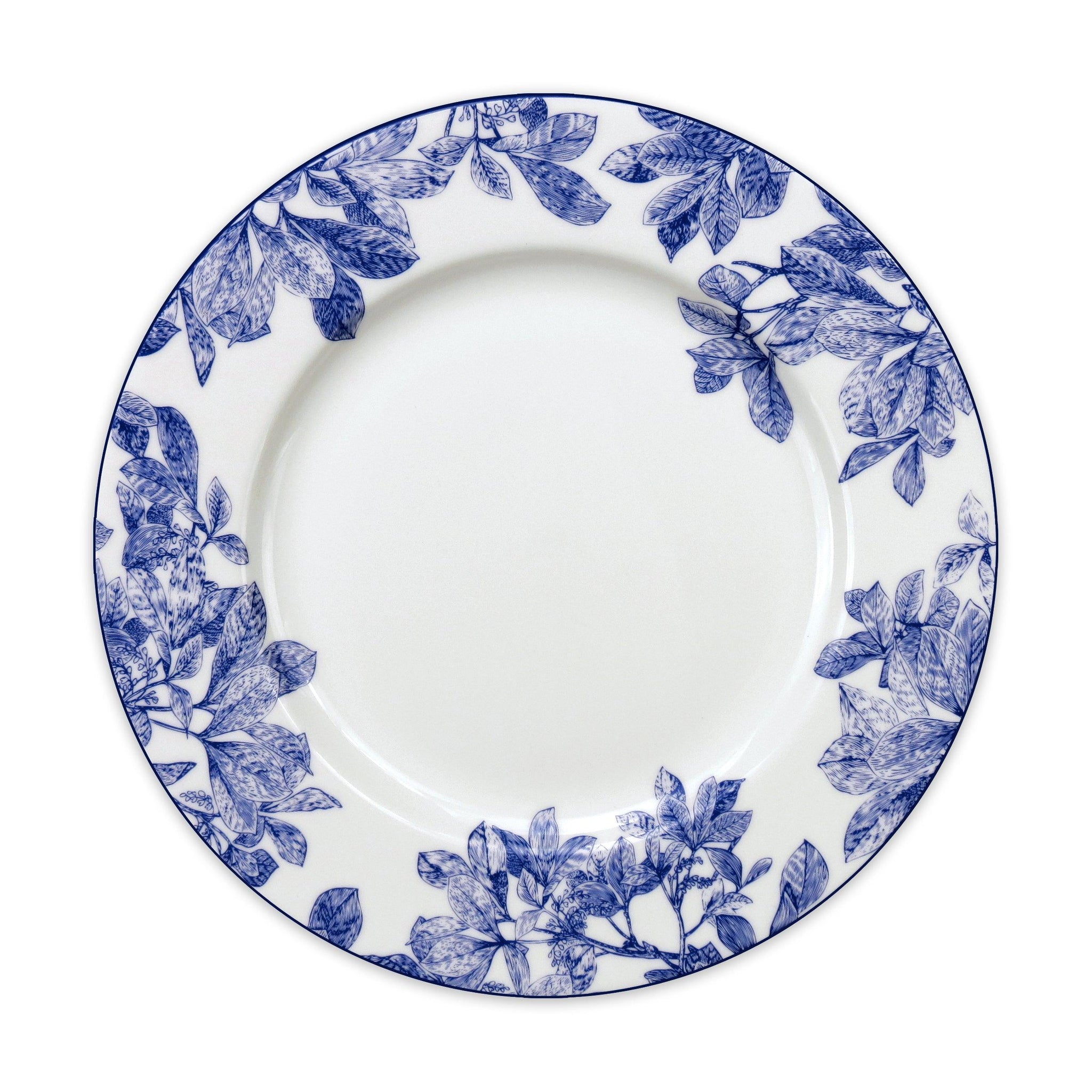 Blue white plates cheap