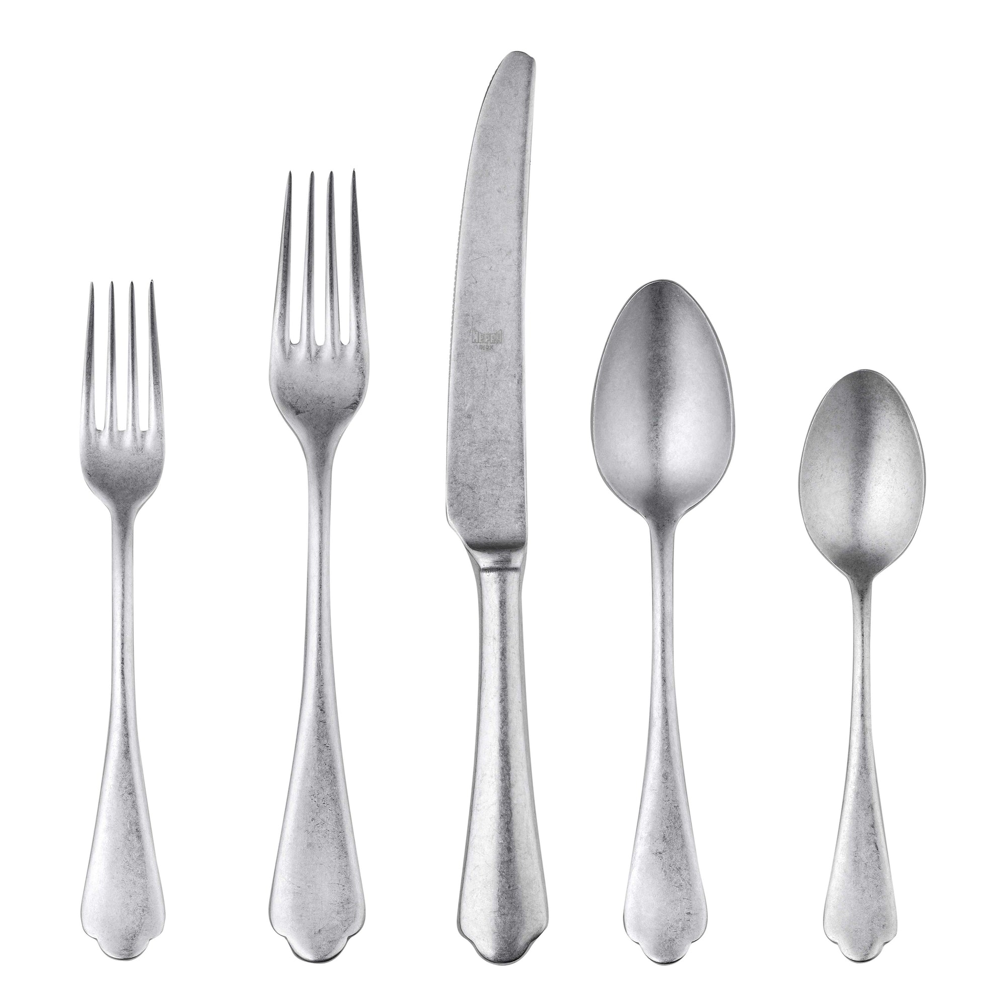 Baroque 5-Piece Flatware Setting - Caskata