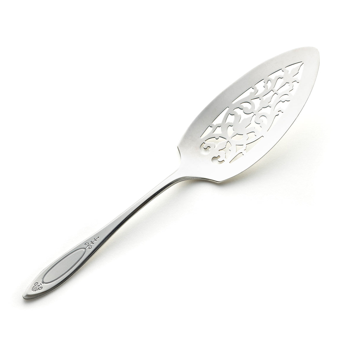 Vintage, silver-plated cake server collected and restored by Caskata.
