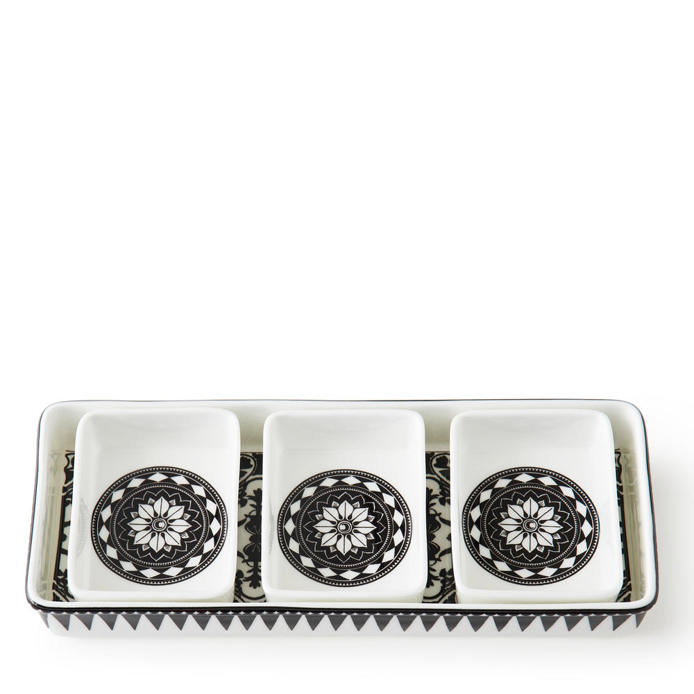 Casablanca Nested Appetizer Tray Set