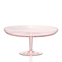 Celia rose pink crystal cake stand from Caskata.