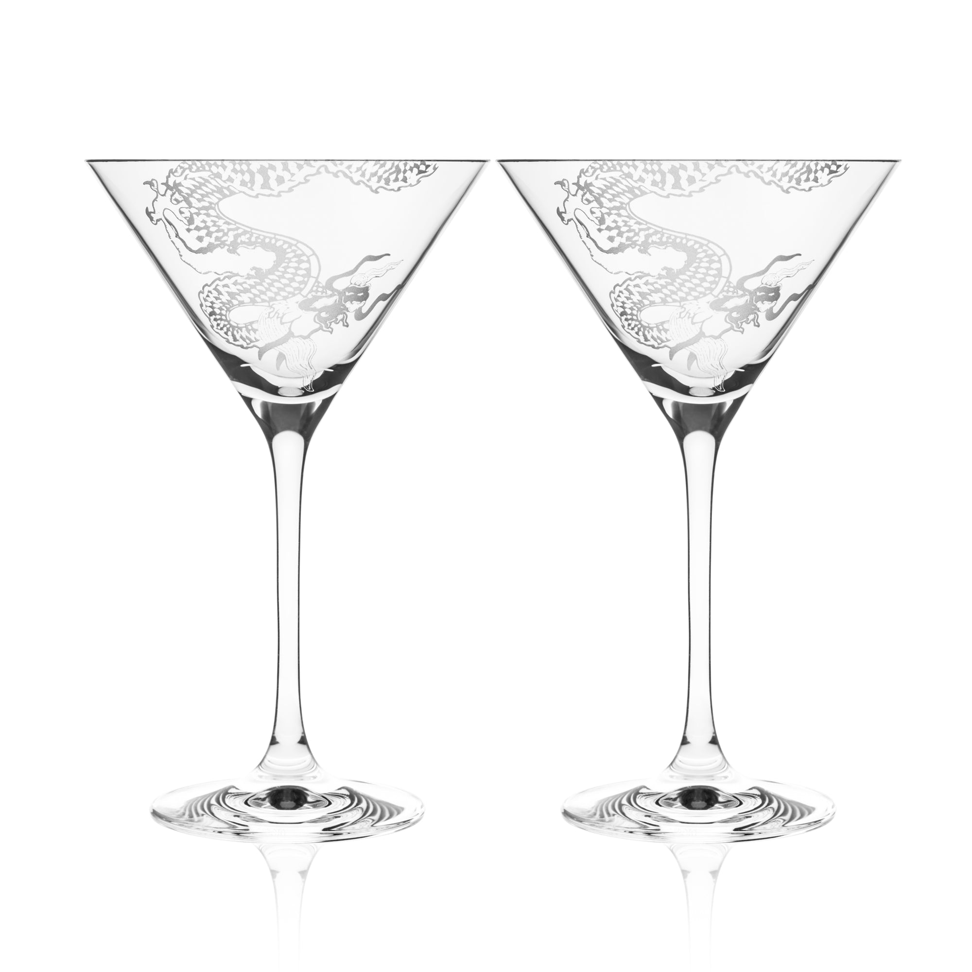 Caskata Dragon Highball Glasses Set of 2 GL-TALLDRINK-38