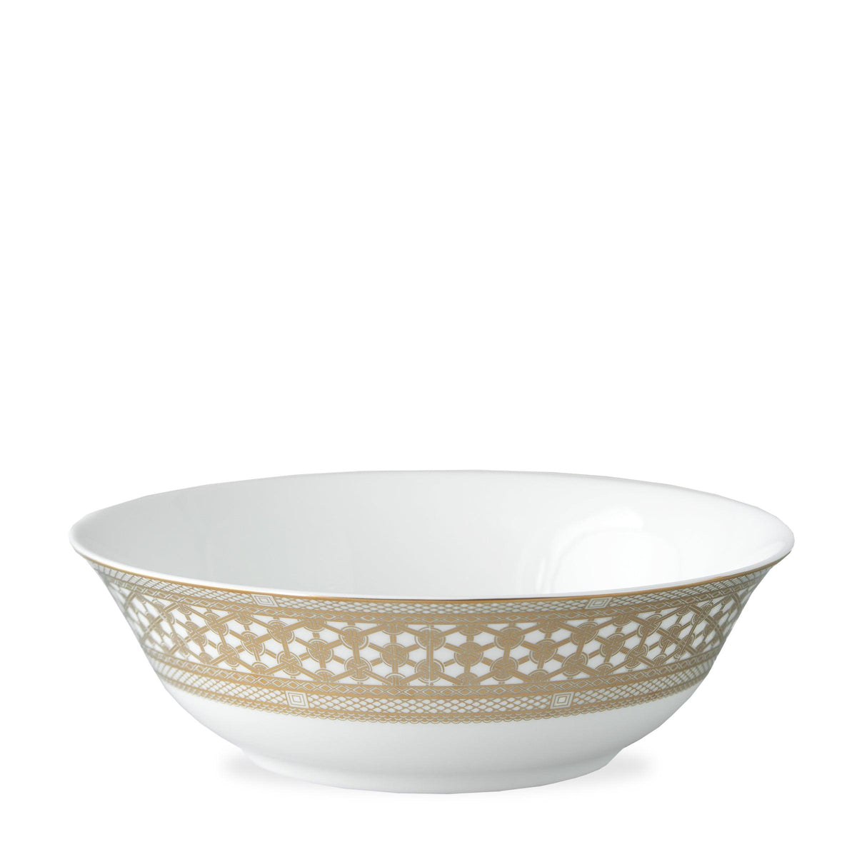 Hawthorne Gilt Medium Serving Bowl - Caskata