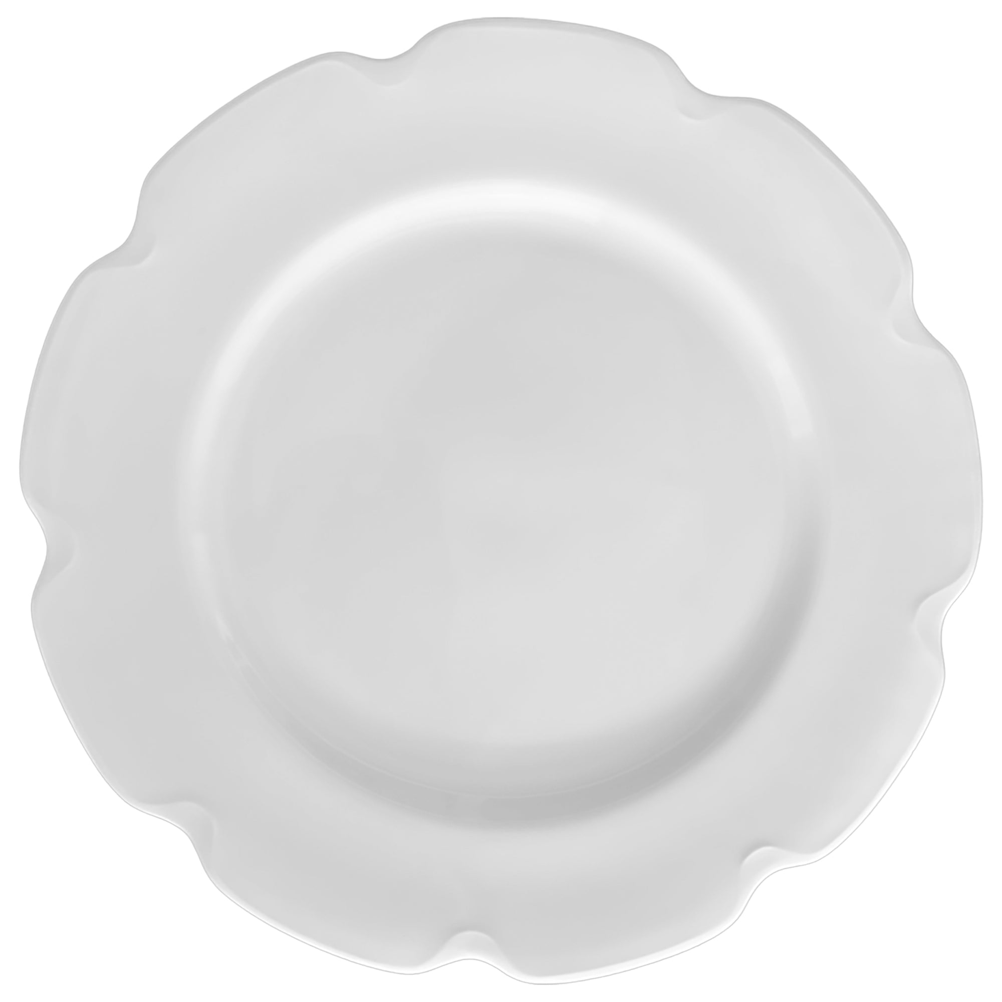 Grace Charger Plate White - Caskata