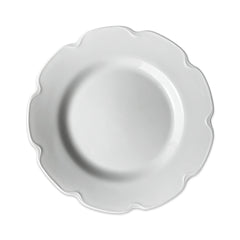 Grace White Buffet Plate - Caskata