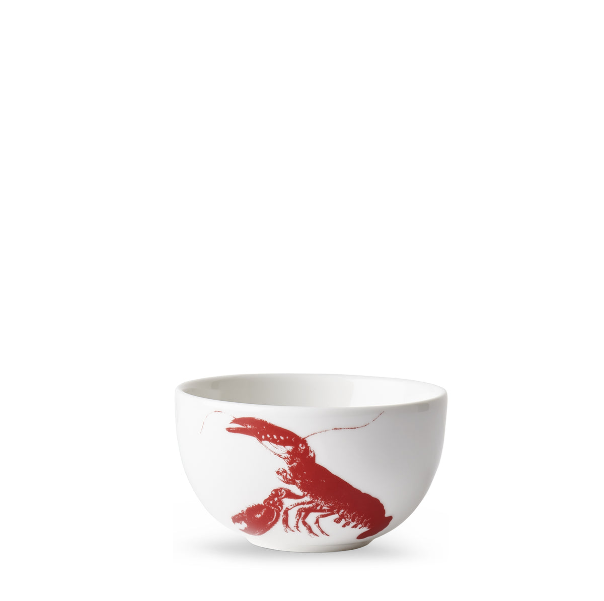 Caskata Porcelain Red Lobster Snack Bowl