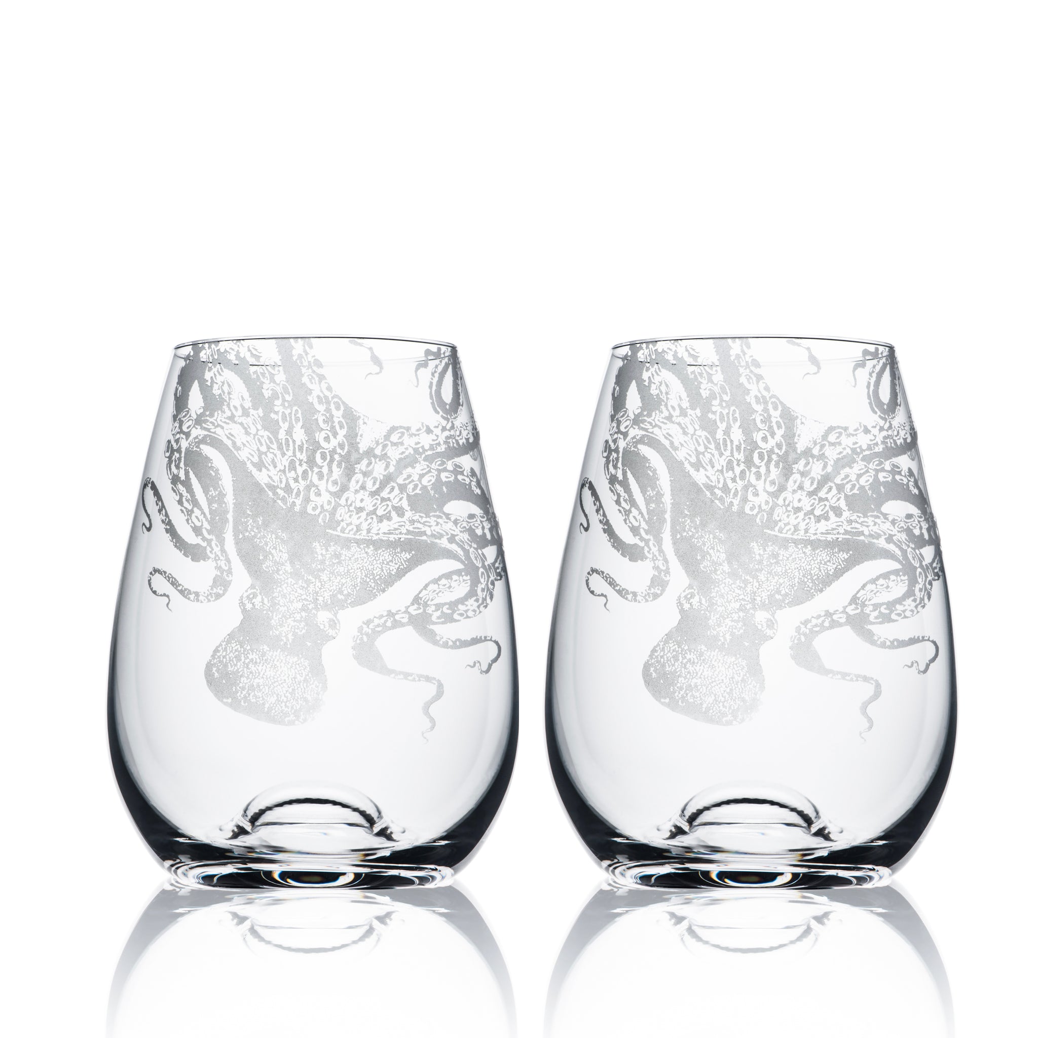 Caskata Lucy Stemless Wine Glasses Set of 2