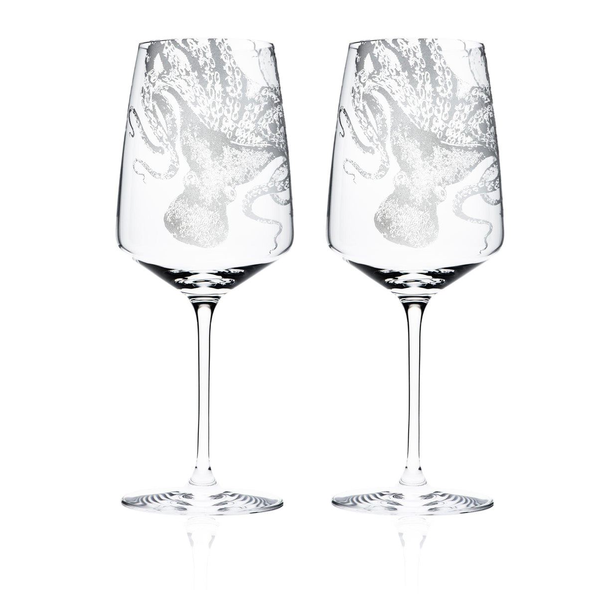 Lucy White Wine Glasses Set/2 - Caskata