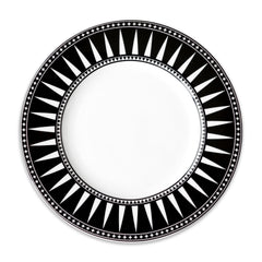 Marrakech Black Rimmed Dinner Plate - Caskata