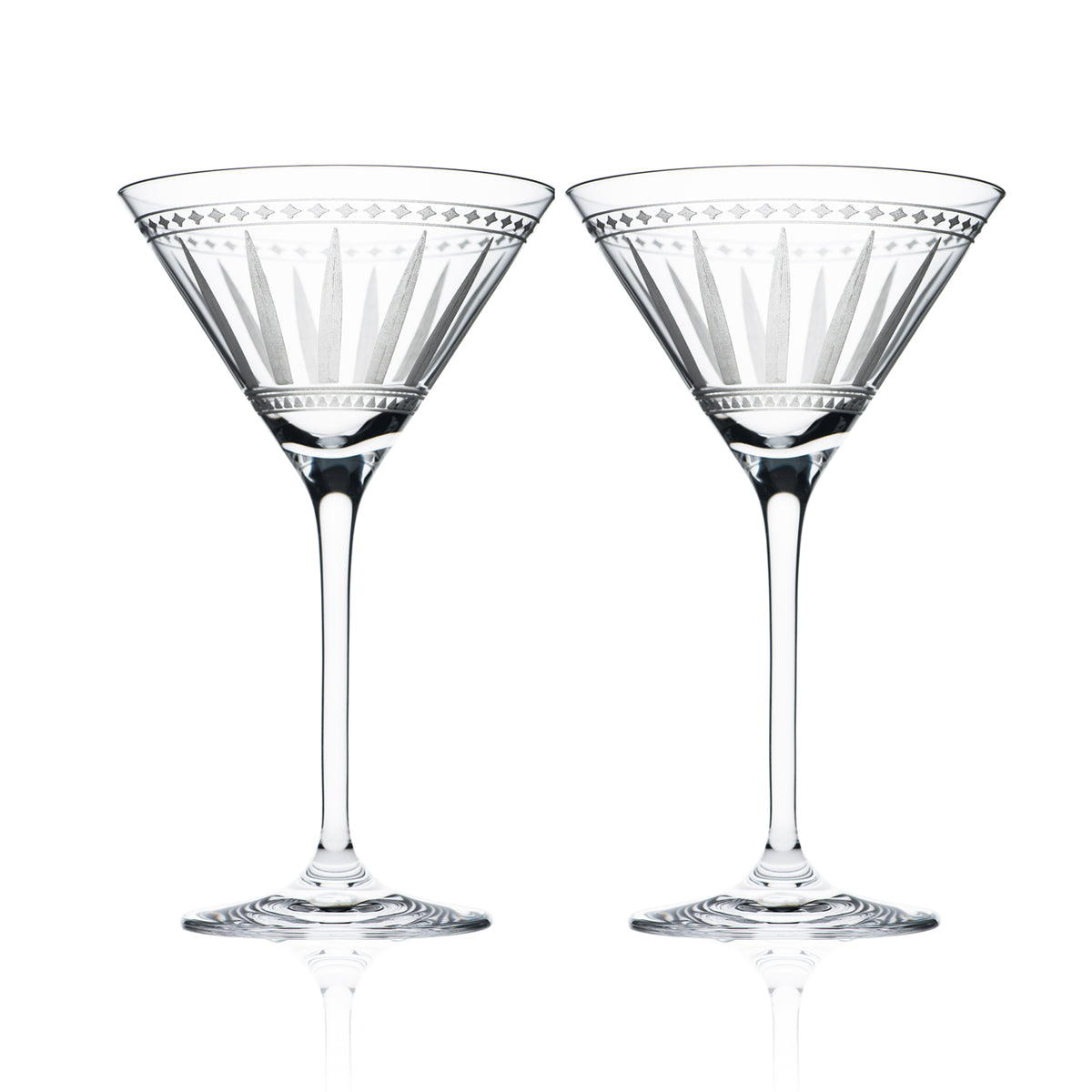 Marrakech Martini Glasses Set/2 - Caskata