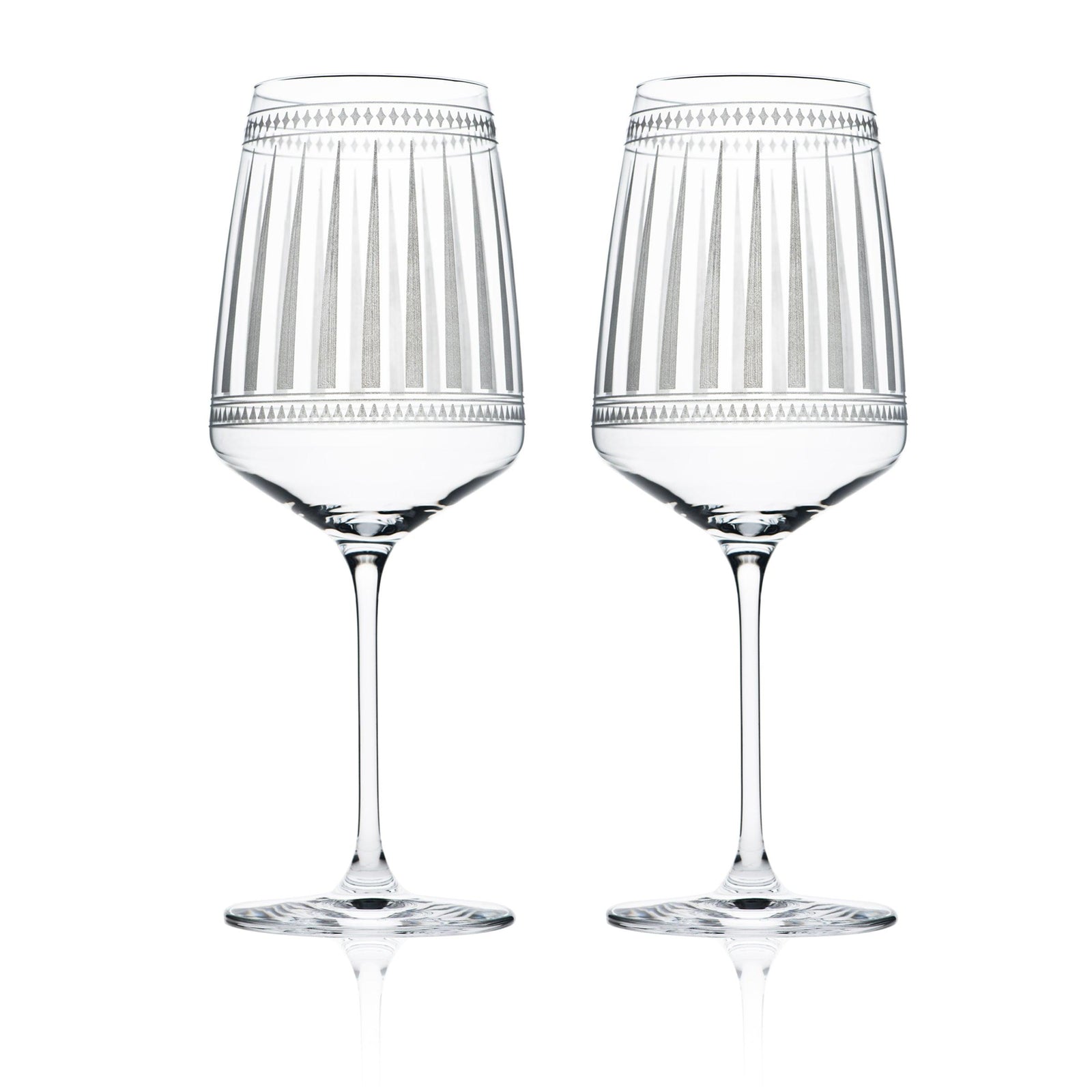 Marrakech White Wine Glasses Set/2 - Caskata