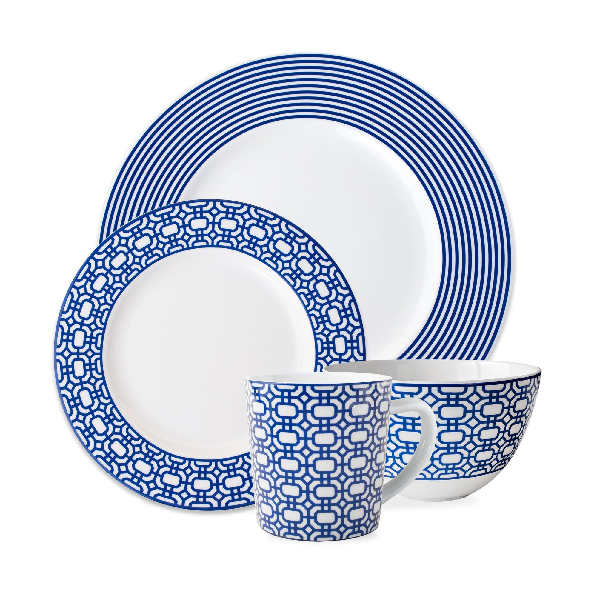 Newport 4-Piece Place Setting - Caskata