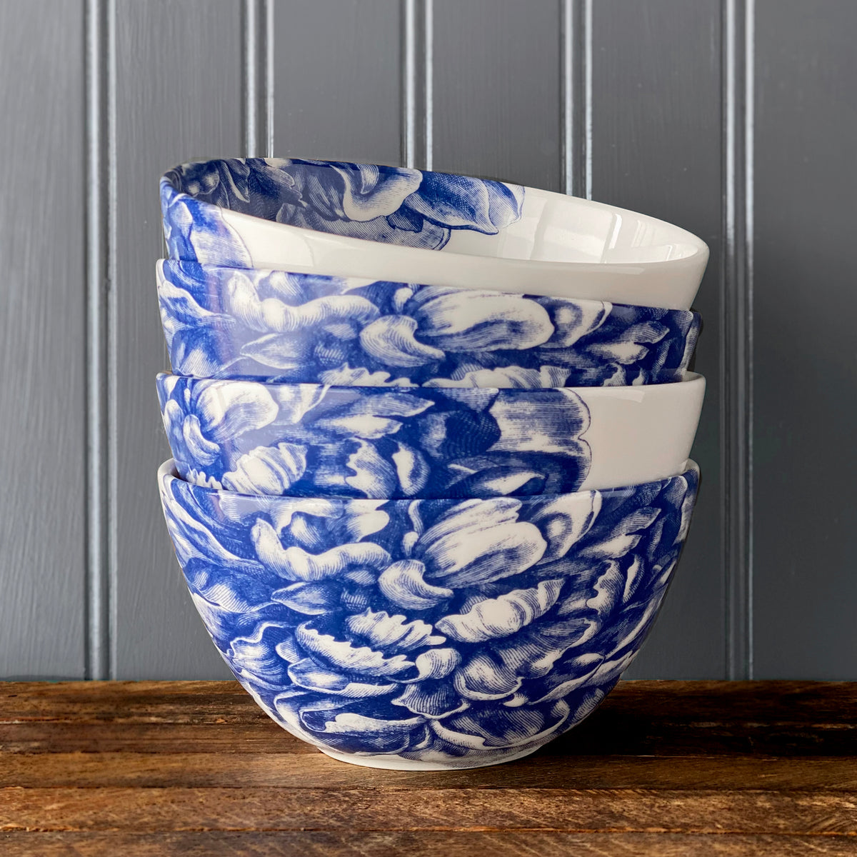 Peony Tall Cereal Bowl_Caskata