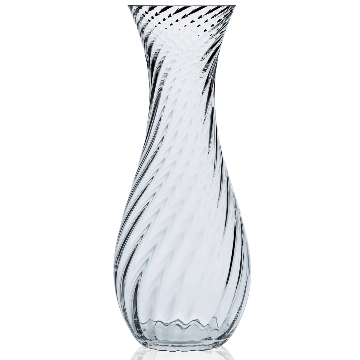 Quinn Optic clear crystal carafe for water or wine from Caskata
