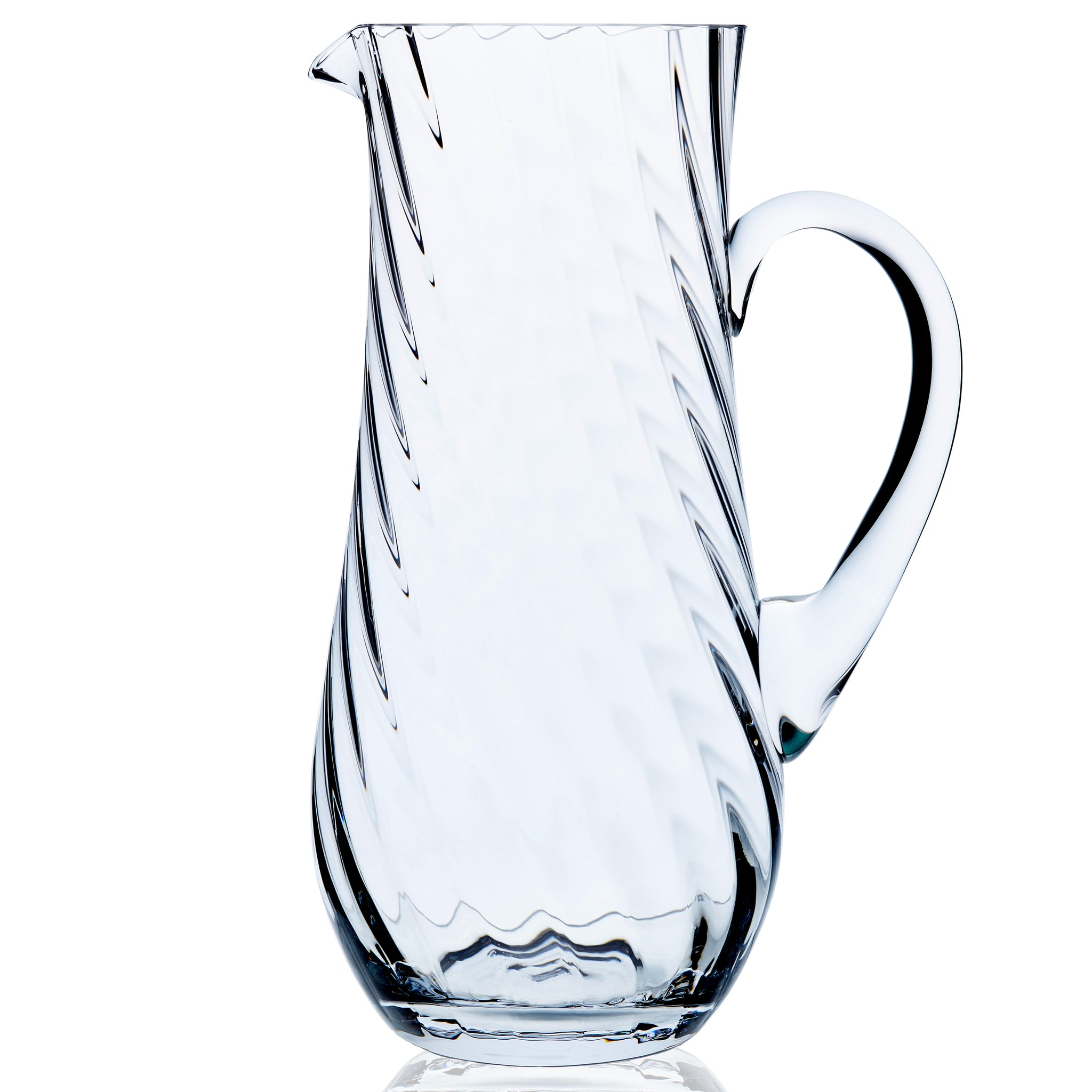 Crystal Glass Beverage Pitcher