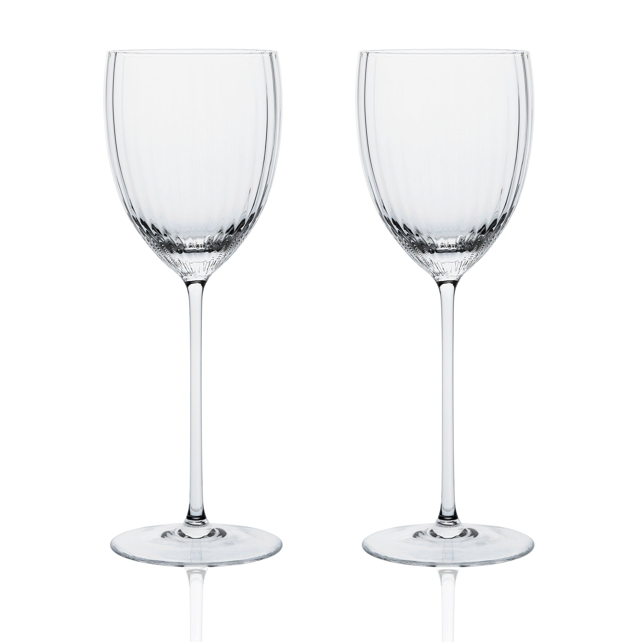 Quinn Clear White Wine Glasses