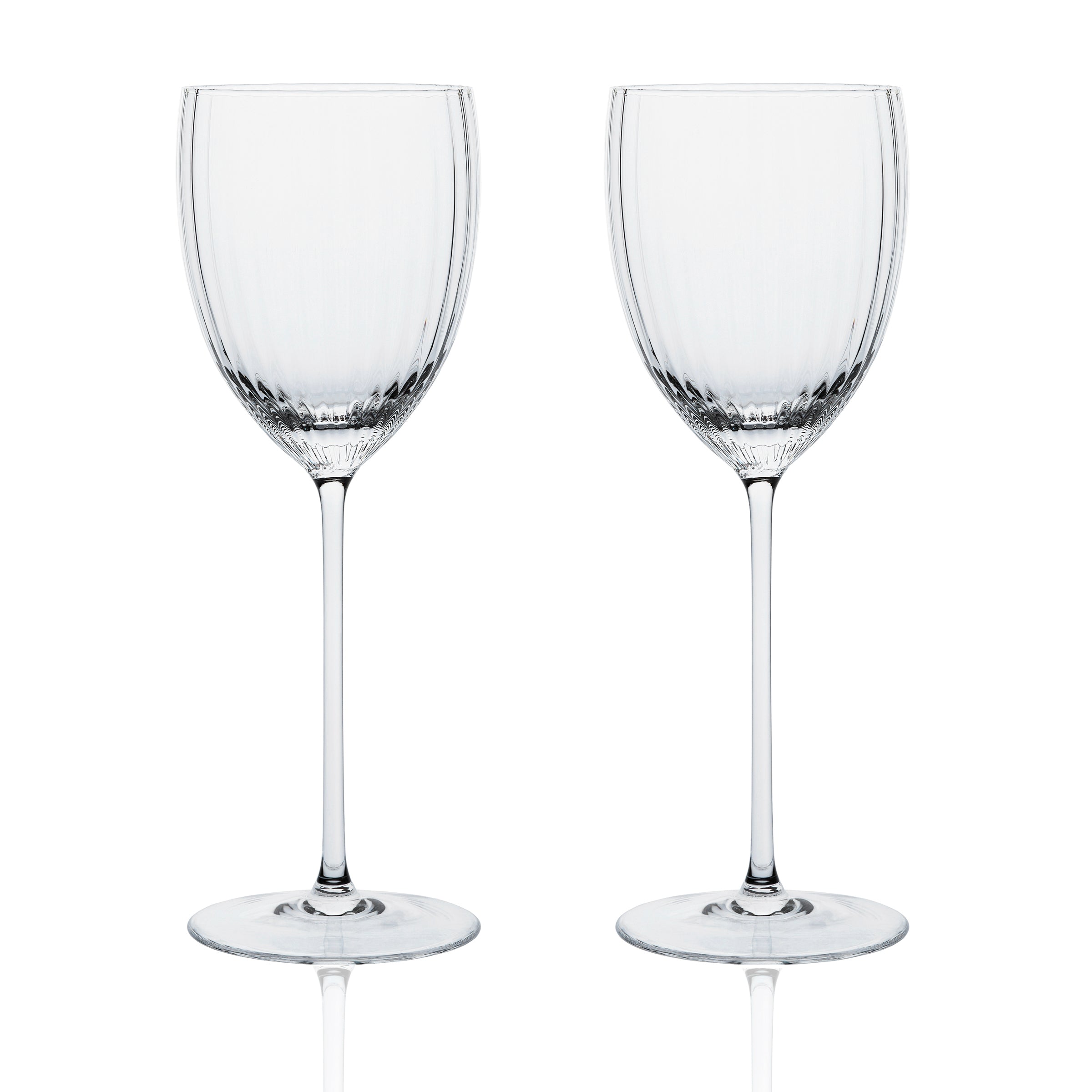 Wine Glasses Set of 2, Large Wine Glasses, Crystal Clear Glass