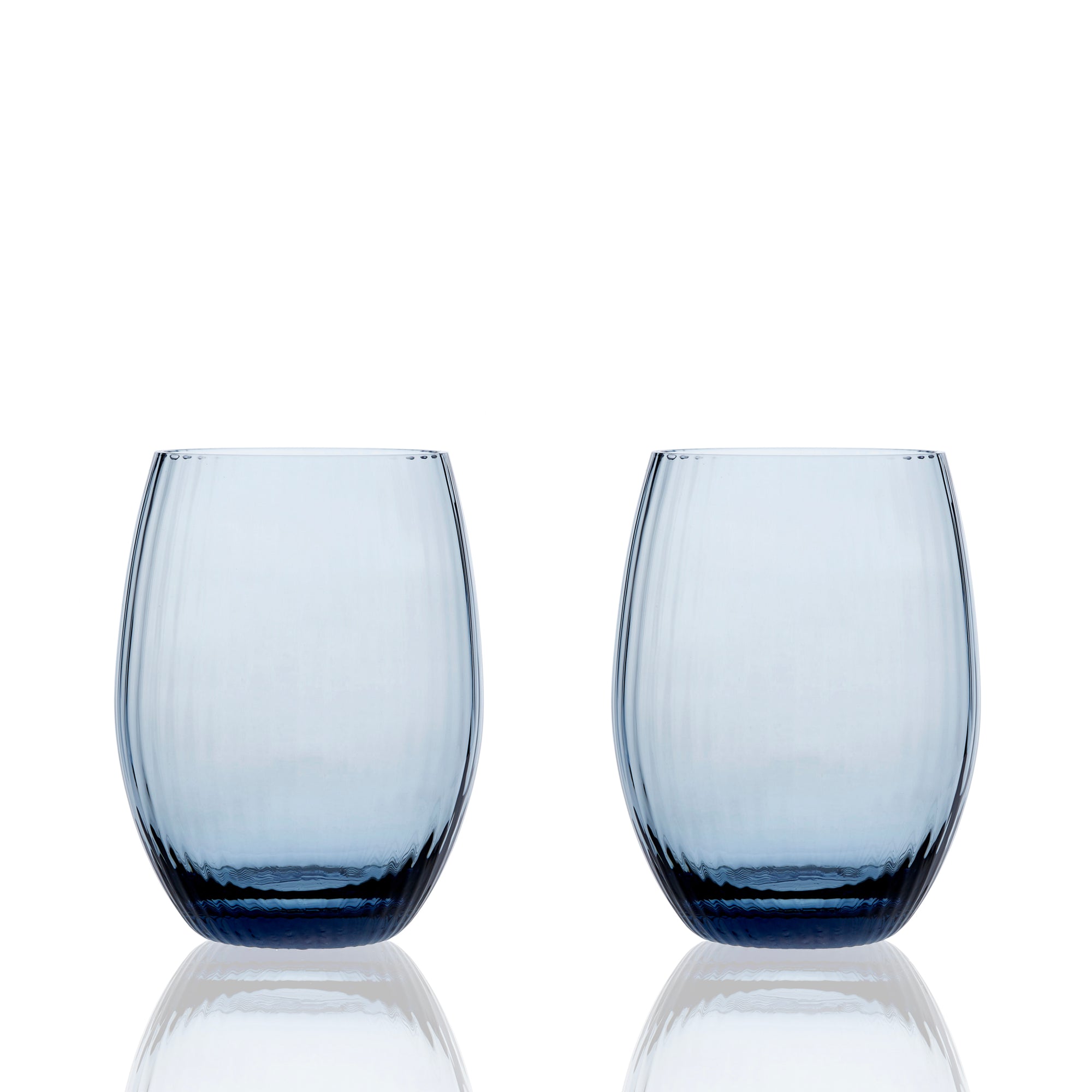 Caskata Marrakech Stemless Wine Glasses Set of 4