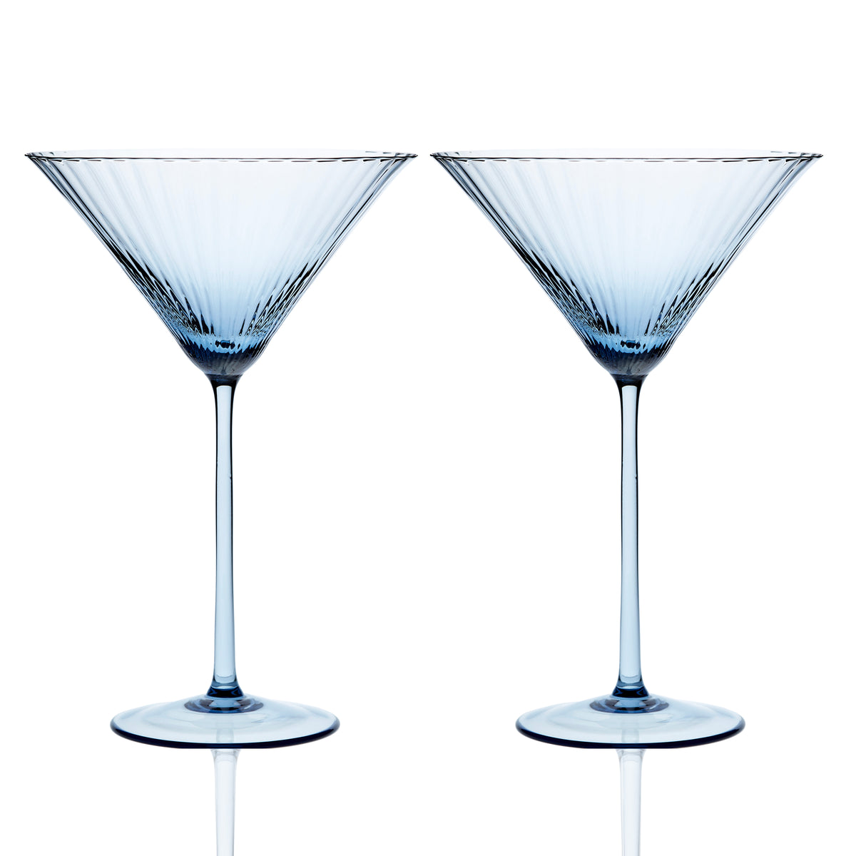 Quinn Stemware Martini Glass, in Ocean- Caskata