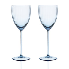 Quinn Stemware White Wine Glass, in Ocean- Caskata