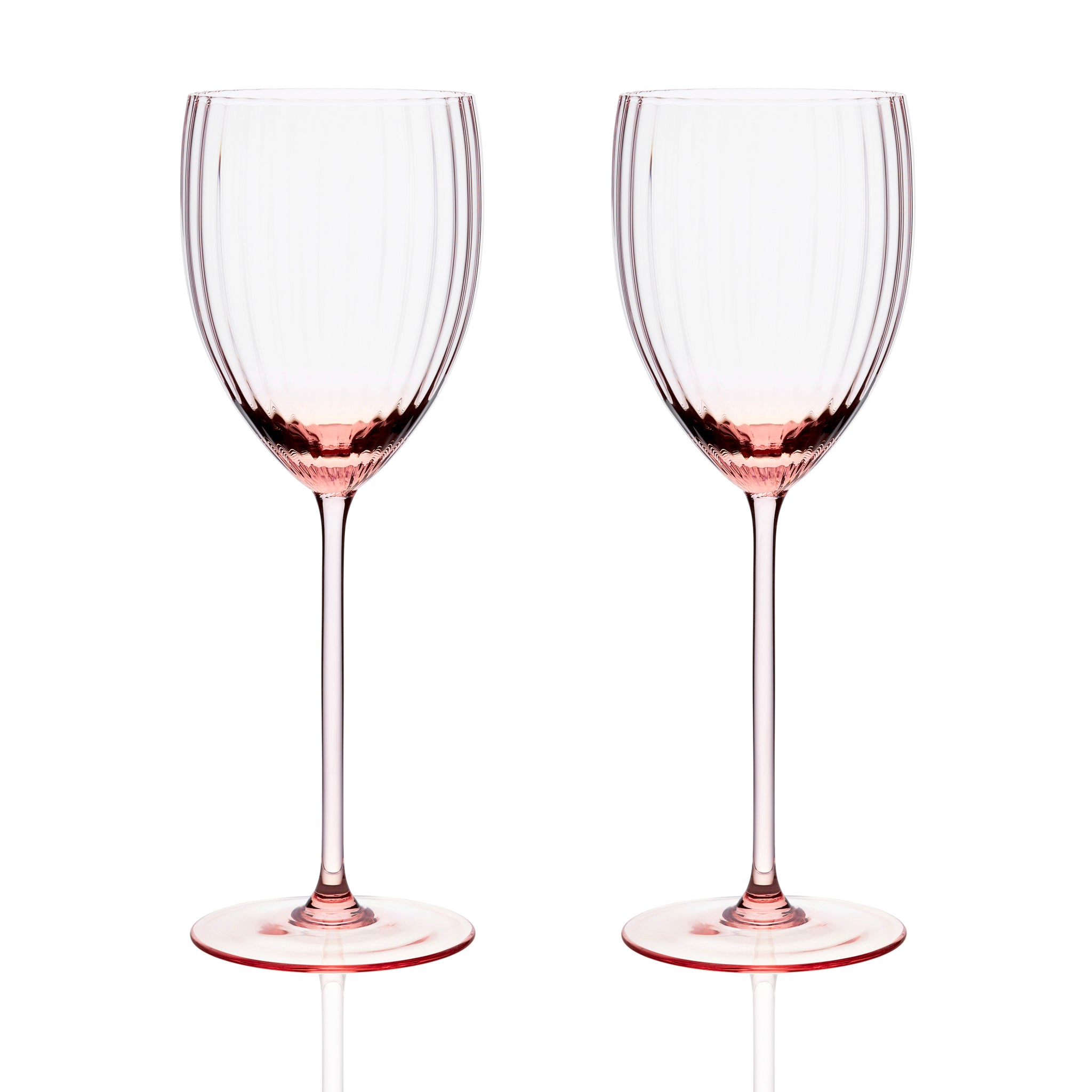 Stemless Wine Glasses Set Of 4 Glassware Vintage Drinking Crystal White  Italian