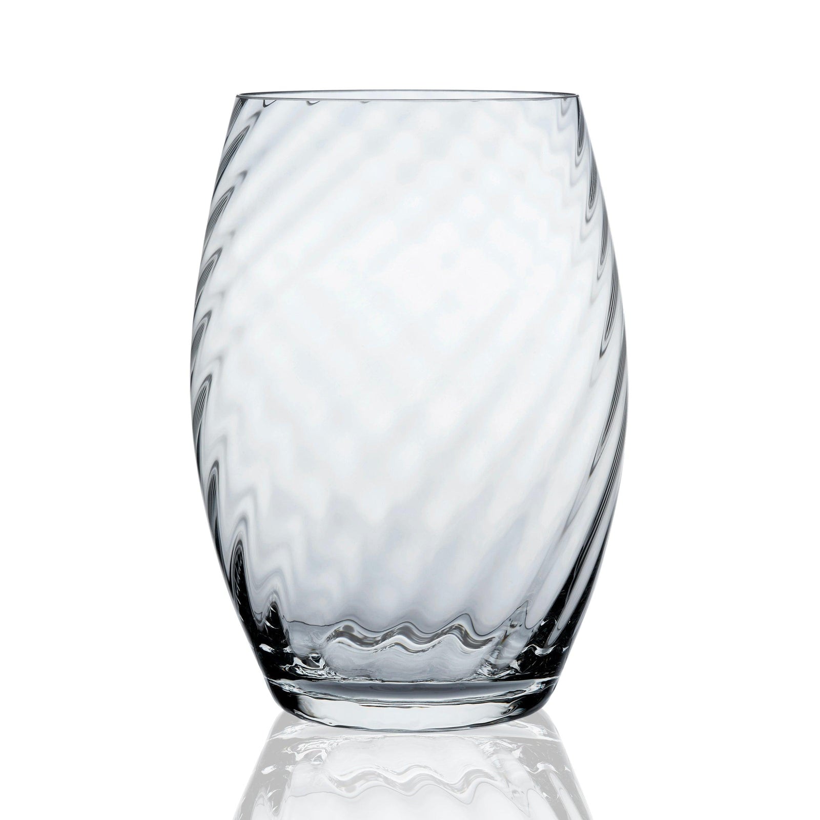 Clear Glass Quinn Hurricane Candle Holder 