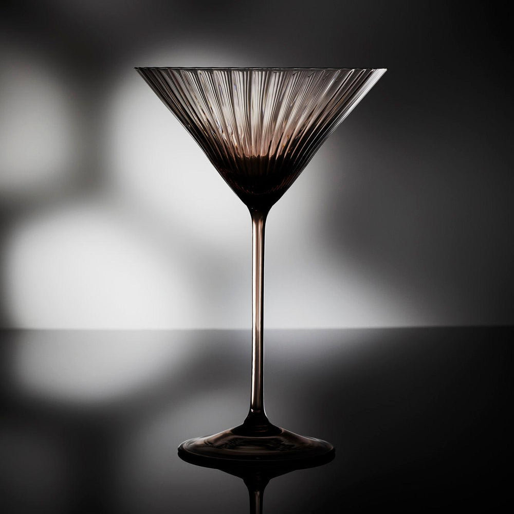 Quinn Mocha Martini Glasses image 3