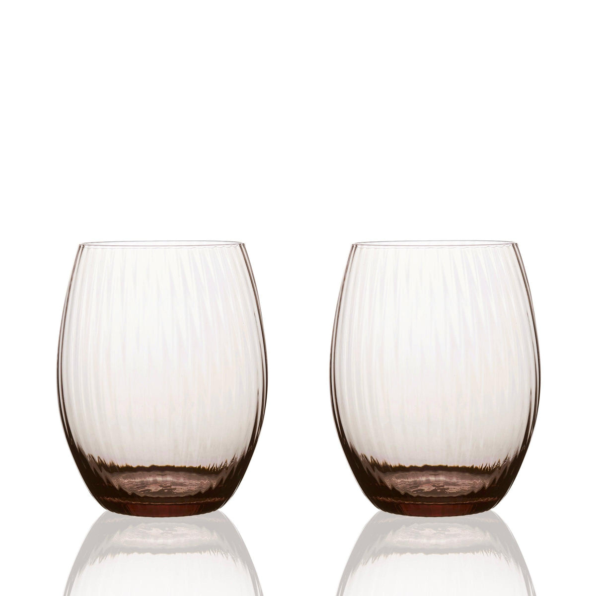 Quinn Mocha Tumblers Set/2 - Caskata