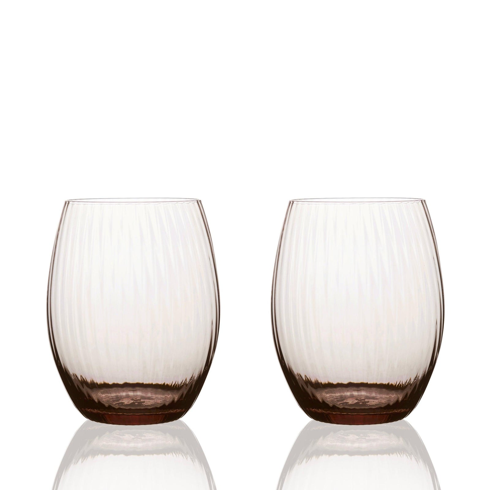 Quinn Mocha Tumblers Set/2 - Caskata