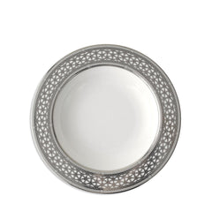 Hawthorne Ice Platinum Rimmed Soup Bowl - Caskata