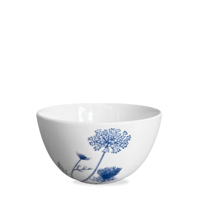Summer Blues Tall Cereal Bowl - Caskata