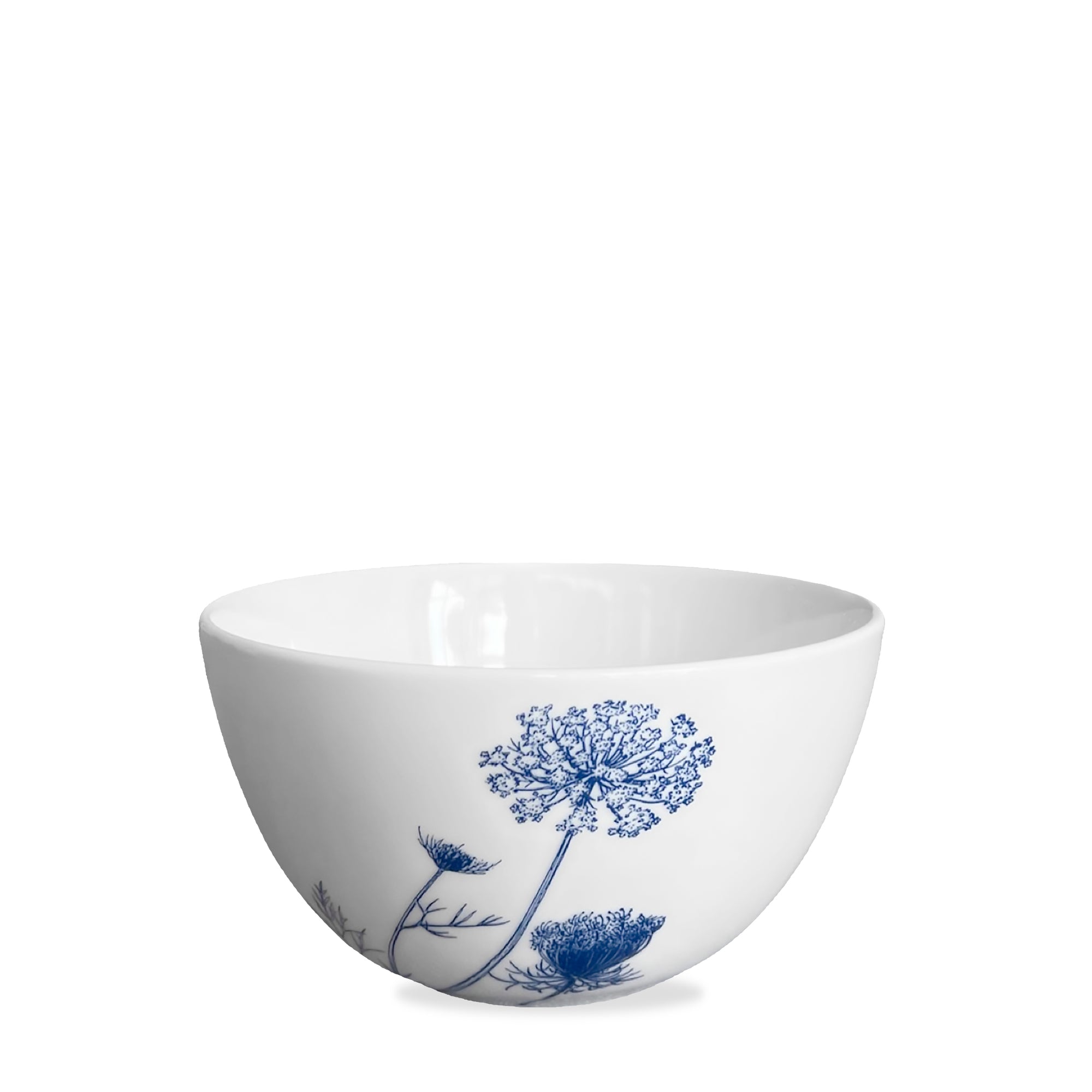 Summer Blues Tall Cereal Bowl - Caskata