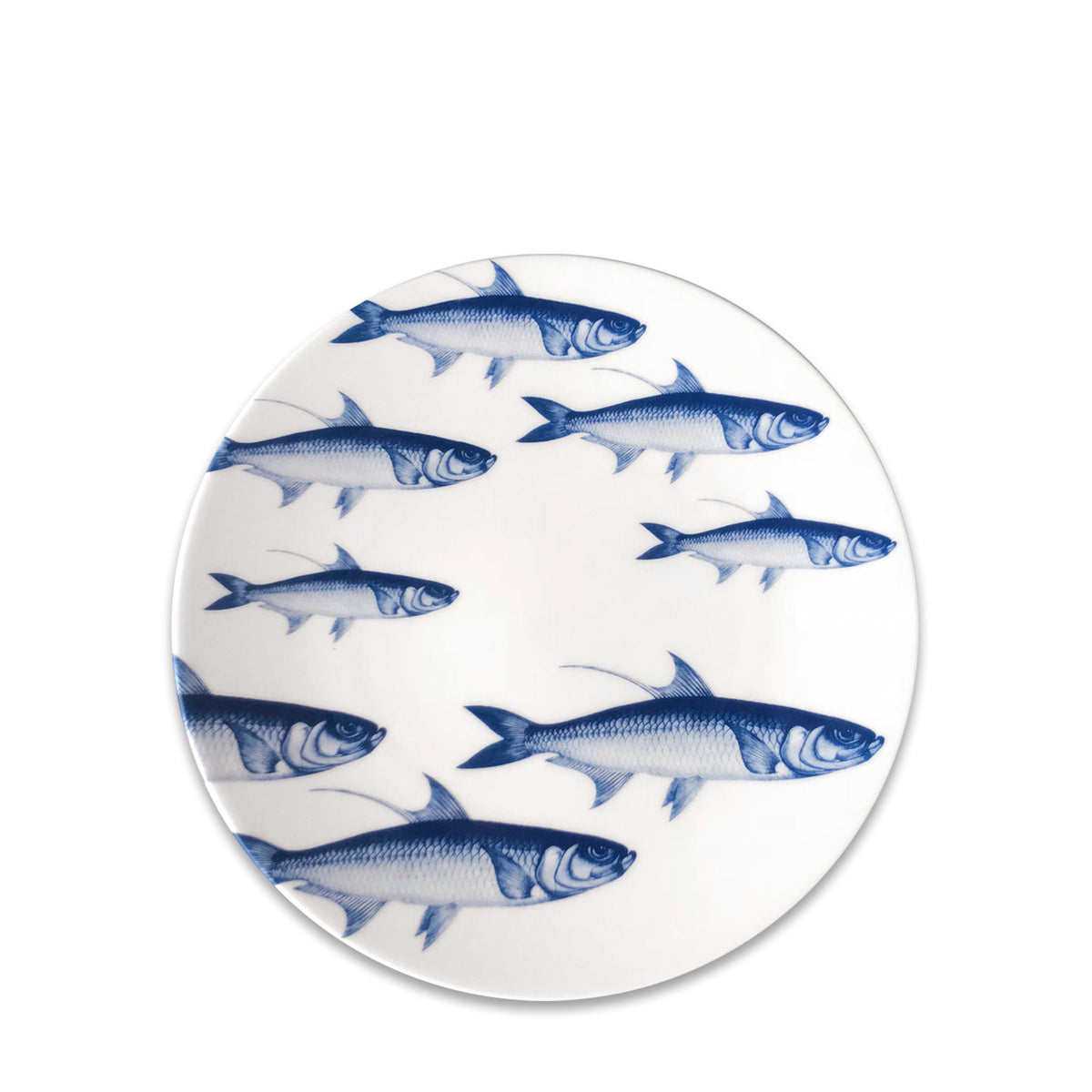 School of Fish Coupe Salad Plate - Caskata