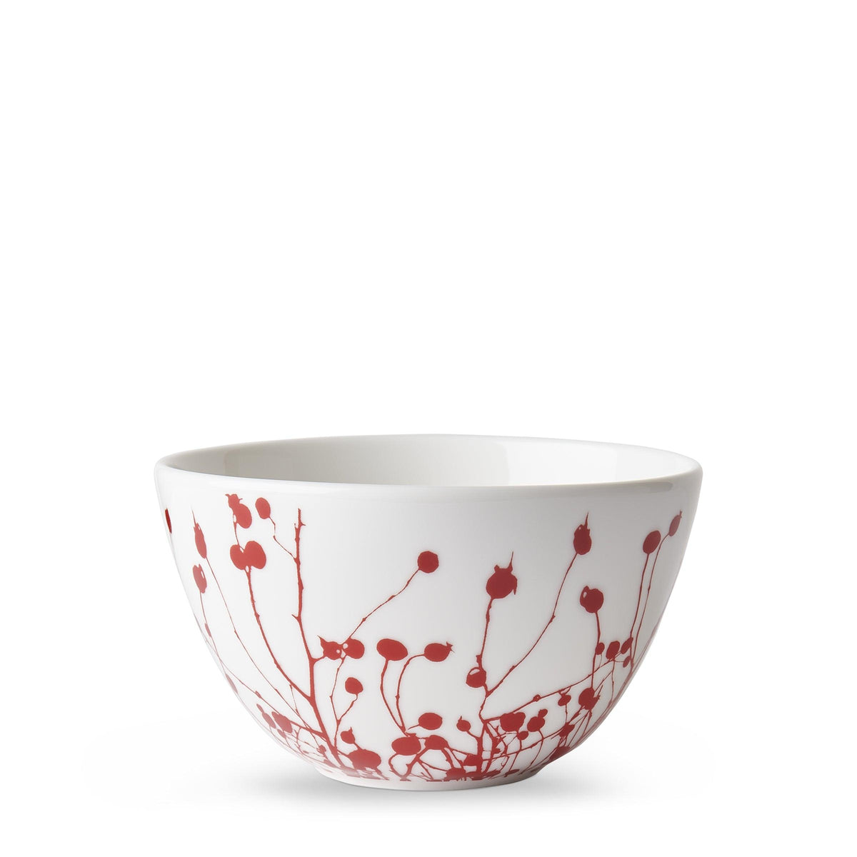 Winterberries Red Cereal Bowl - Caskata