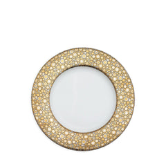 Ellington Shimmer Gold & Platinum Salad Plate - Caskata