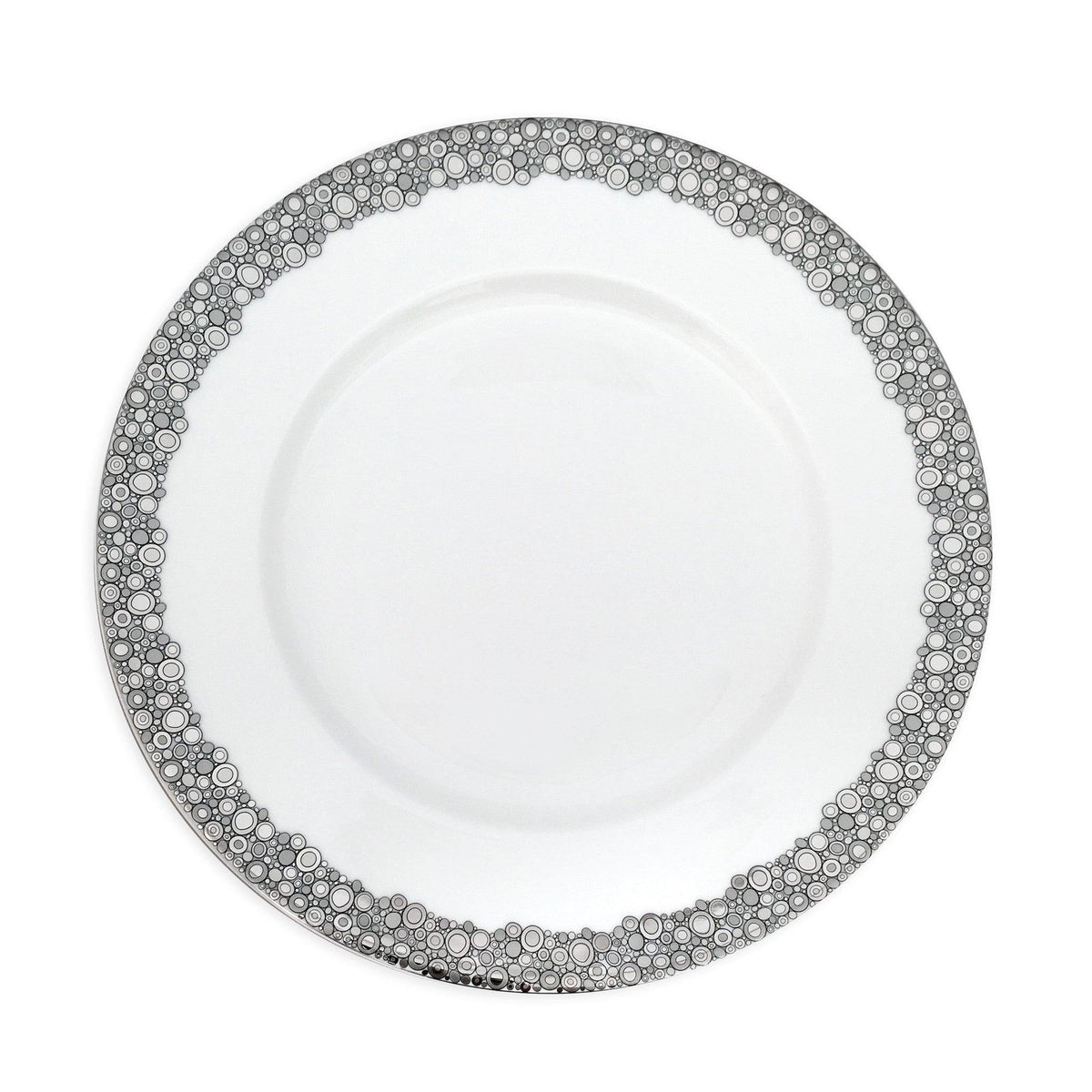 Ellington Shine Platinum Simple Dinner Plate - Caskata