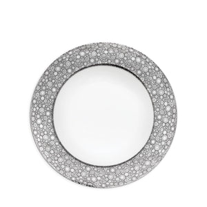 Ellington Shine Platinum Rimmed Soup Bowl - Caskata