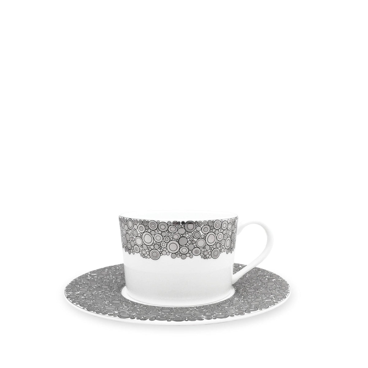 Ellington Shine Platinum Cup &amp; Saucer - Caskata